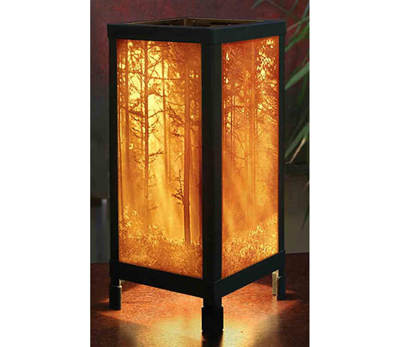 Porcelain Lamp - Luminare Woodland Sunbeam